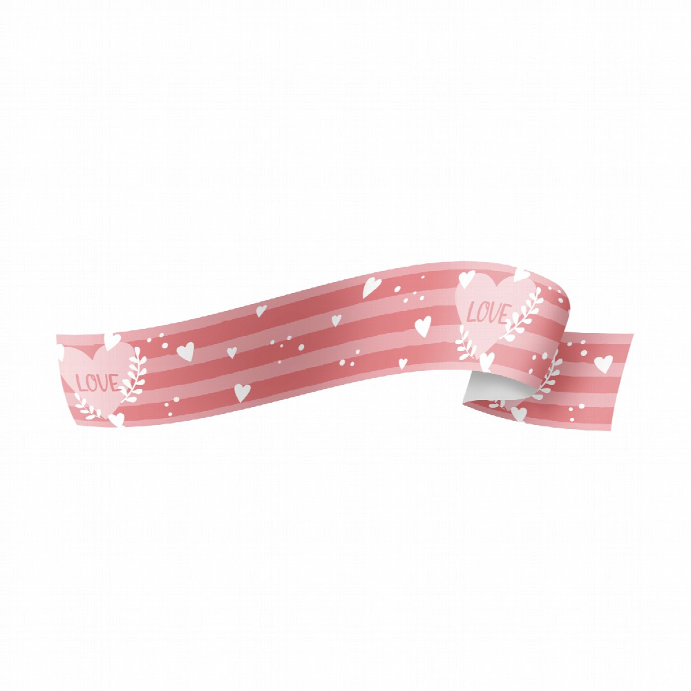 FITA MAXI 32MMX100M CANDY LOVE ROSA